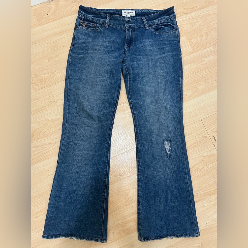 Abercrombie & Fitch Vintage Wide Leg Jeans Size 8